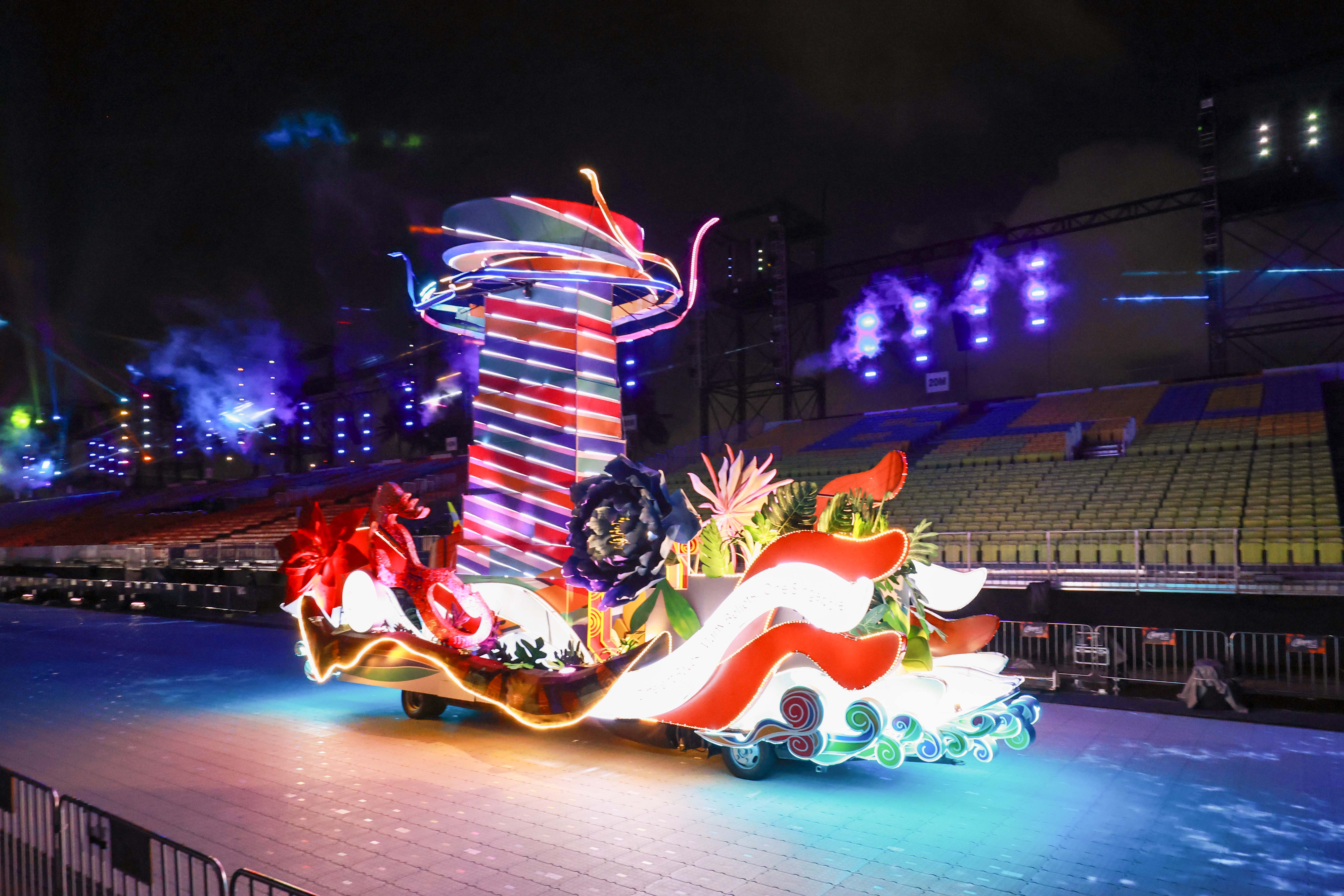 Chingay 2024 Blooming in Harmony Float