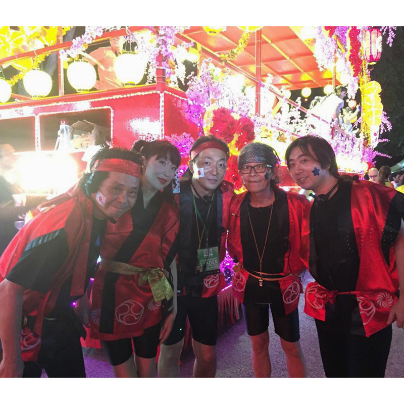 Japanese Association Singapore Participates in Chingay50 Chingay Parade